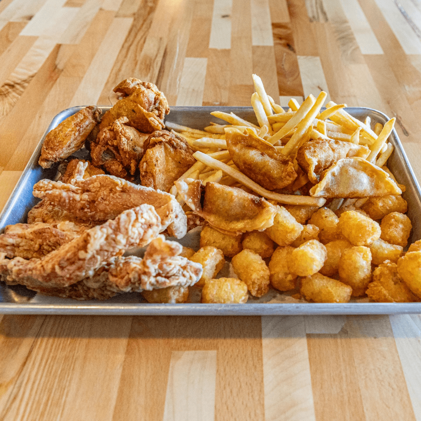 Savor the Flavor of Freshness! Hand breaded!