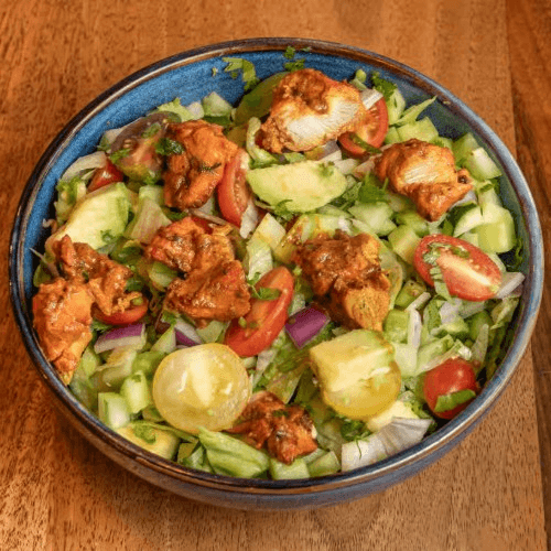 Tandoori Tikka Garden Salad.