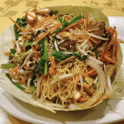 Mì Xào Chay - Haystack in the Field.