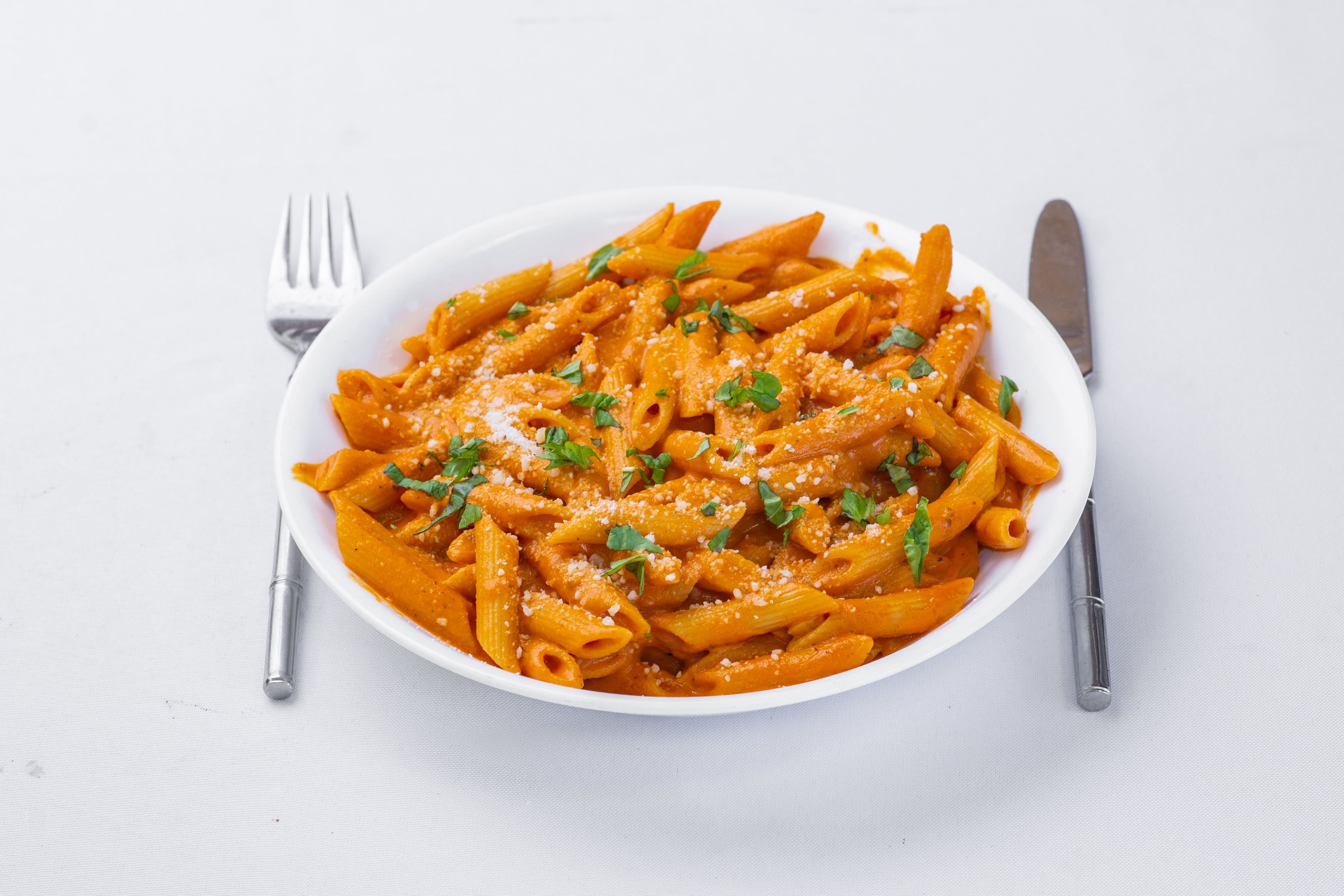 Penne Vodka (Pasta).