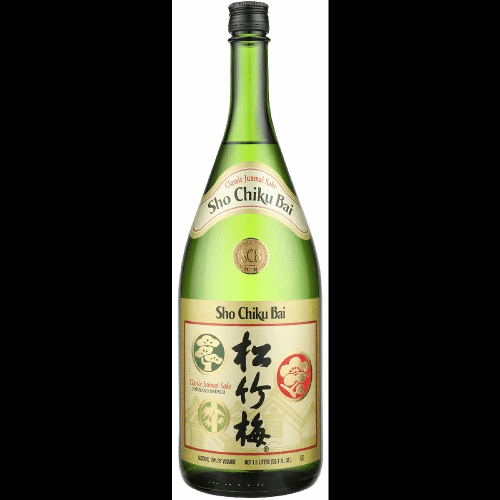 Sho Chiku Bai Junmai Sake.