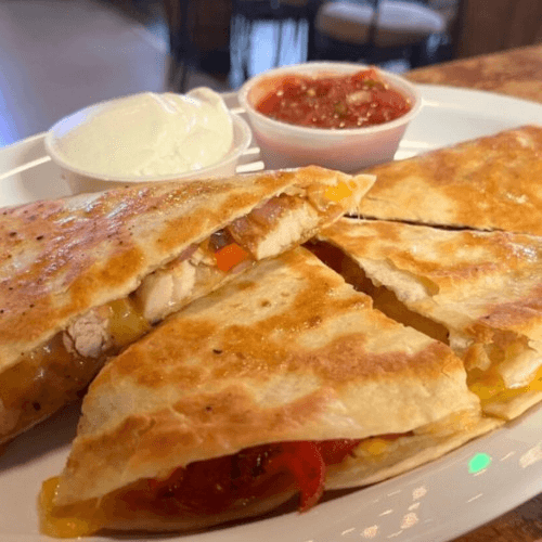 Chicken Fajita Quesadilla.