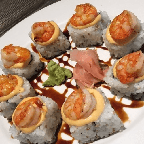 Hibachi Shrimp Roll