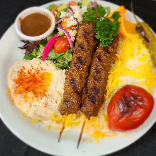 Kofta Kebab Plate