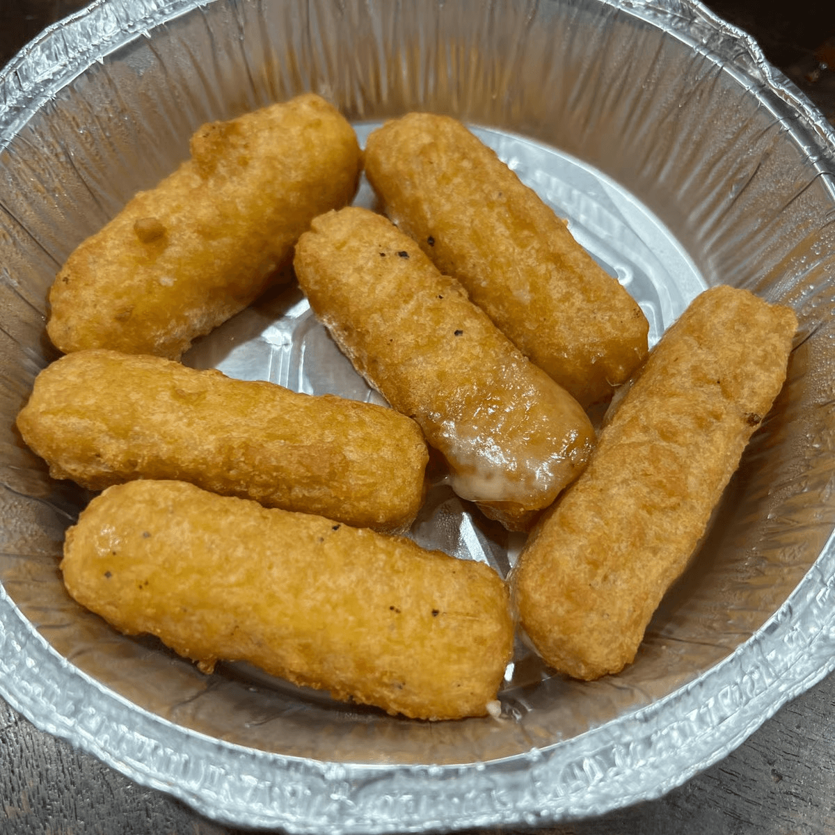 Fried Cheese Sticks.