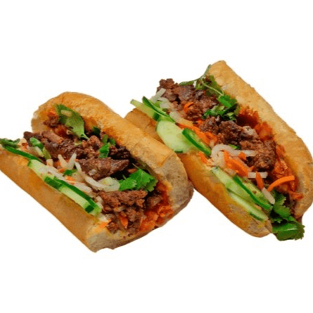 Build Your Own Bánh Mì Sandwich.