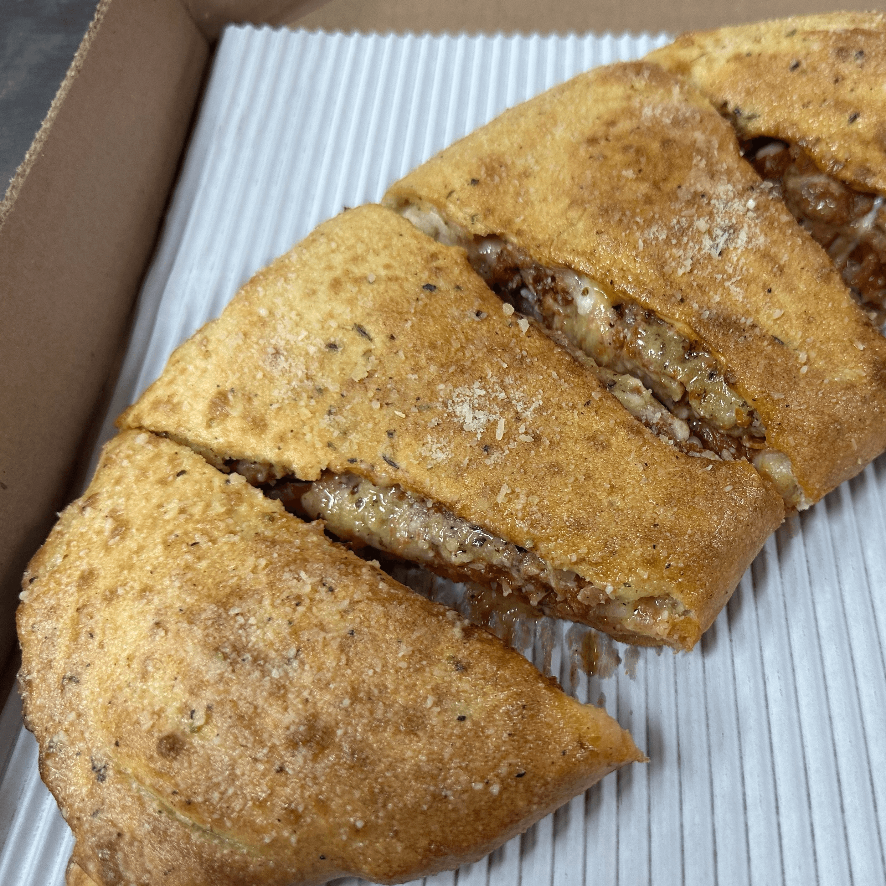 Calzones.