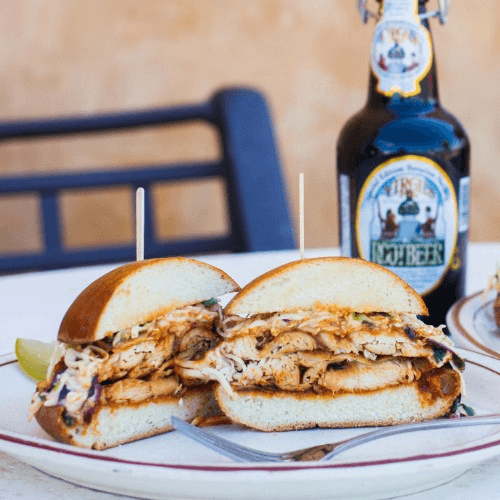 BBQ Chicken Sandwich.