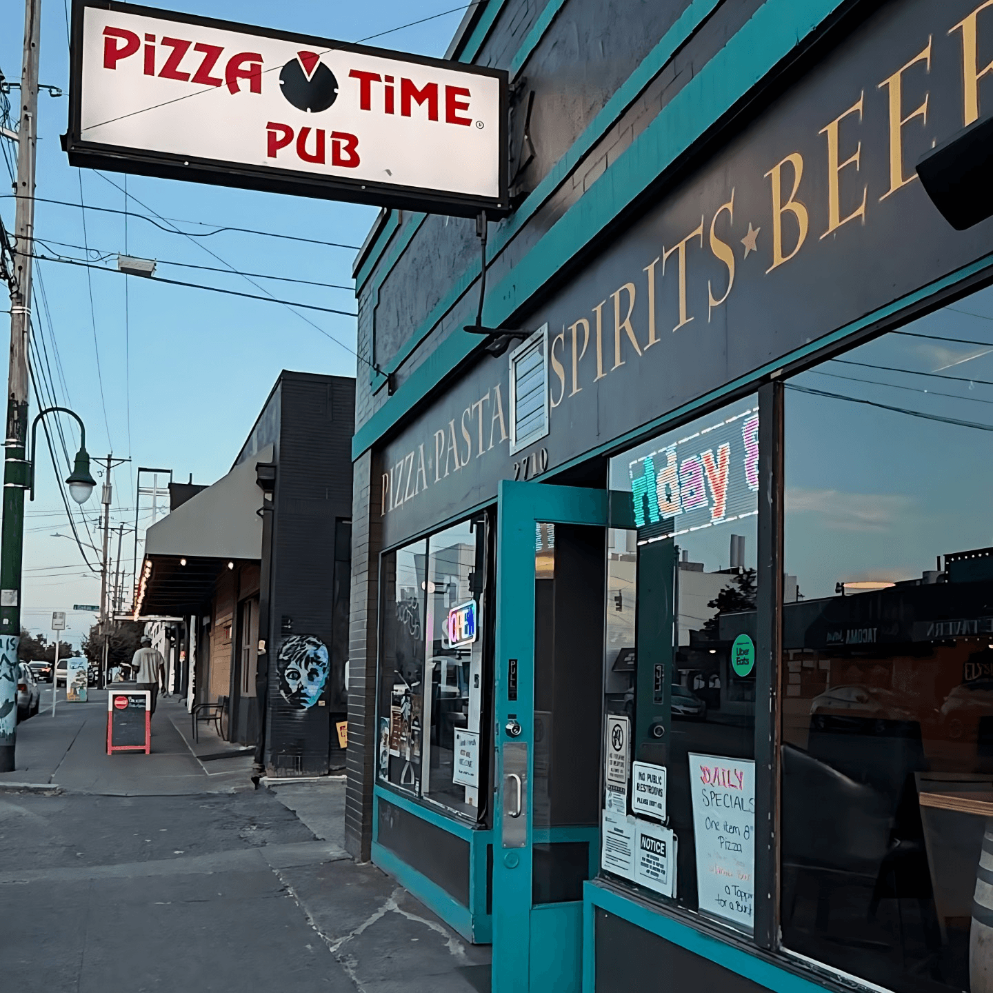 Welcome to Pizza Time Pub