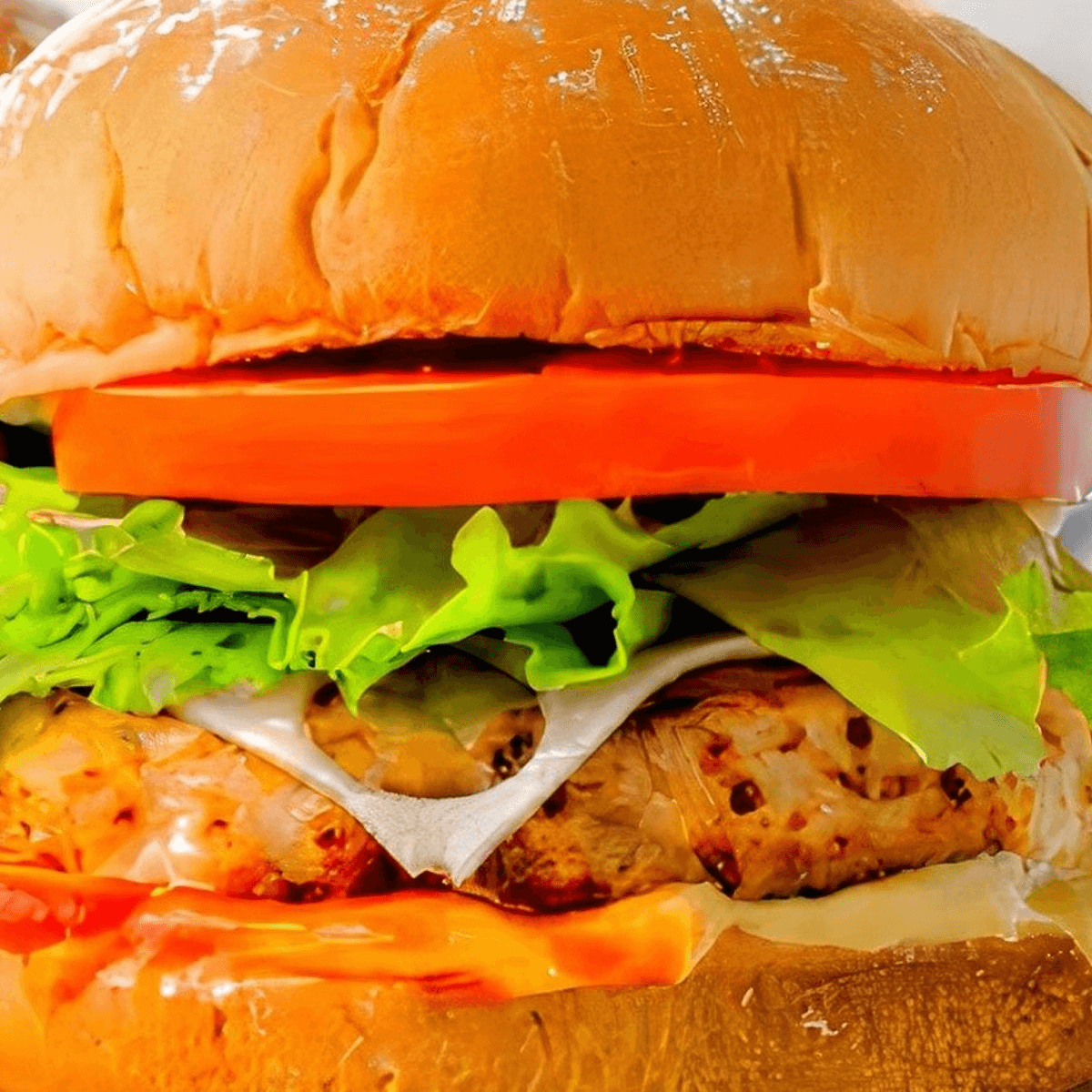 Chicken Tender Burger.