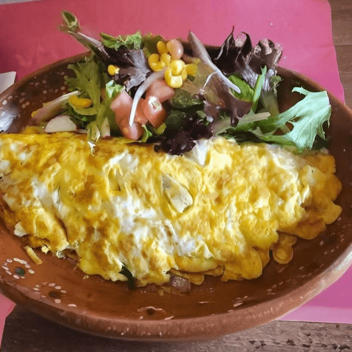 Omelette Mexicano.