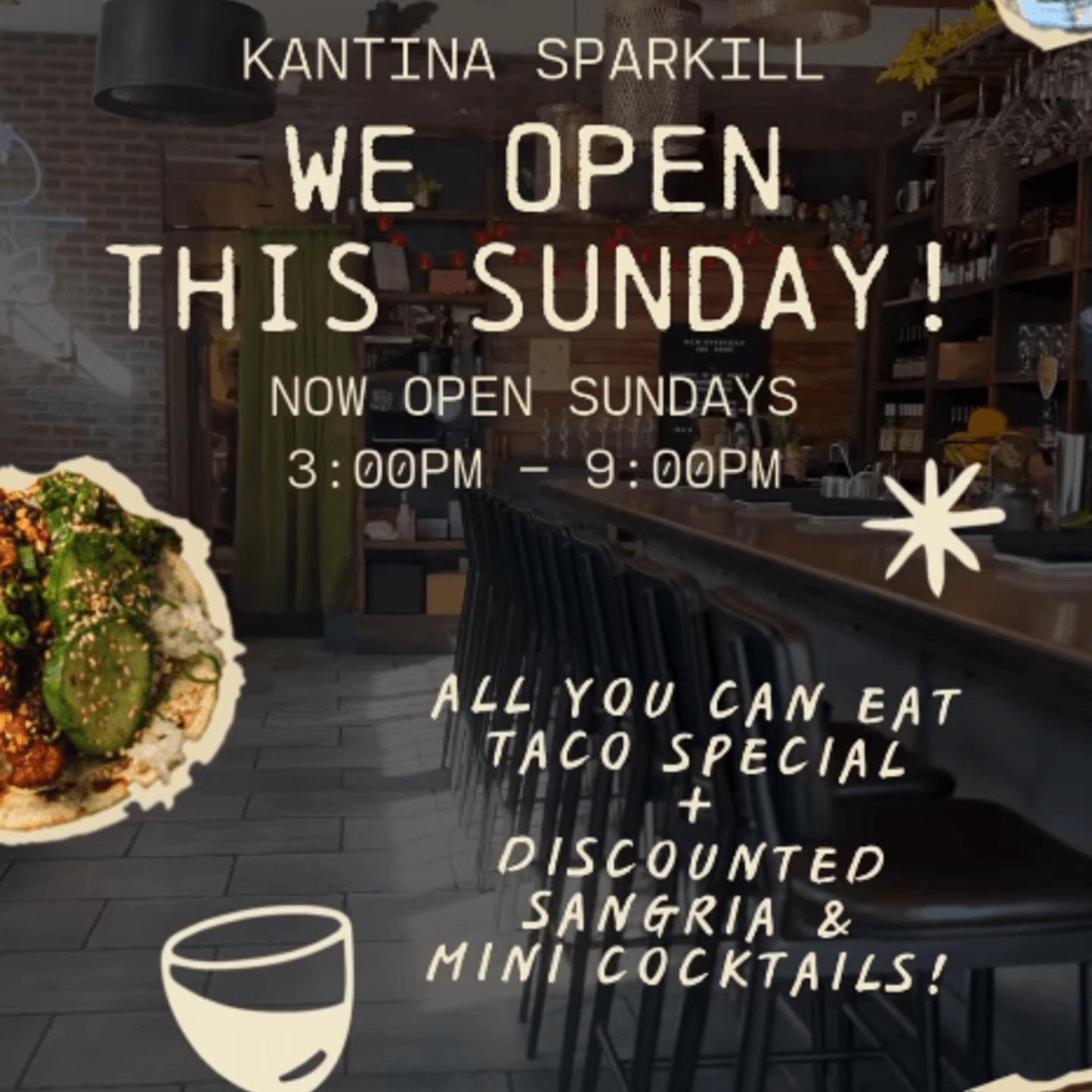 Sunday Special: All You Can Eat Tacos