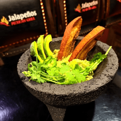 PORK BELLY WHITH GUACA.