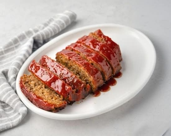Grace's Homemade Meatloaf with Mashed Potatoes & Grilled Vegetables.