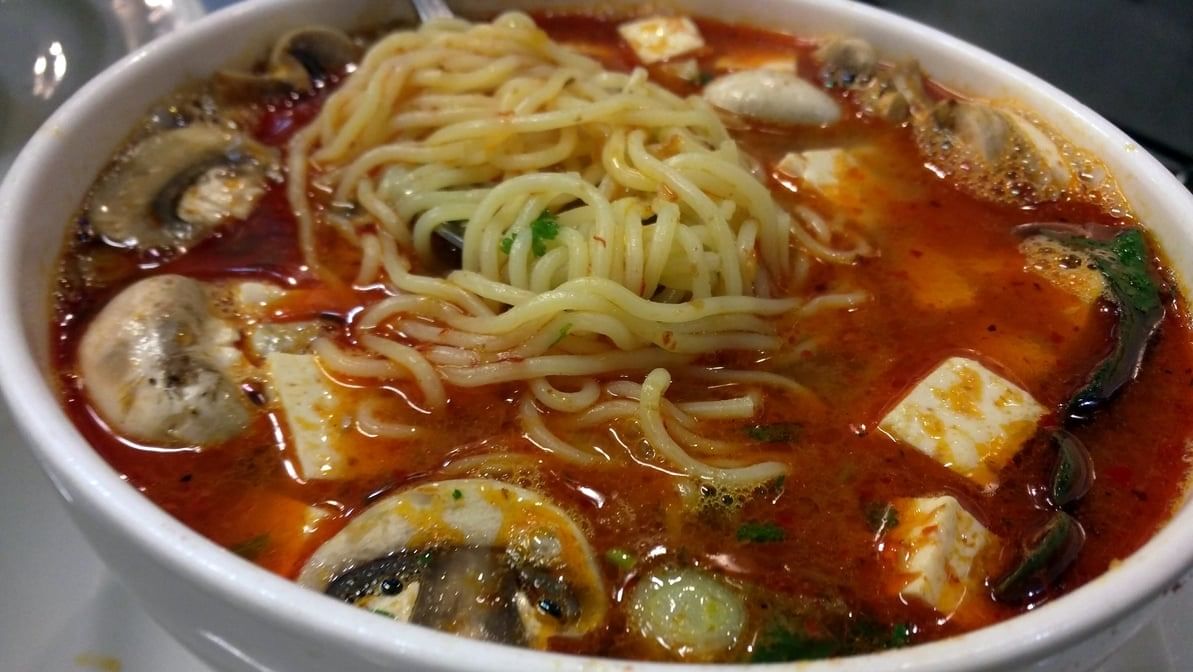 Tom Yum Ramen.