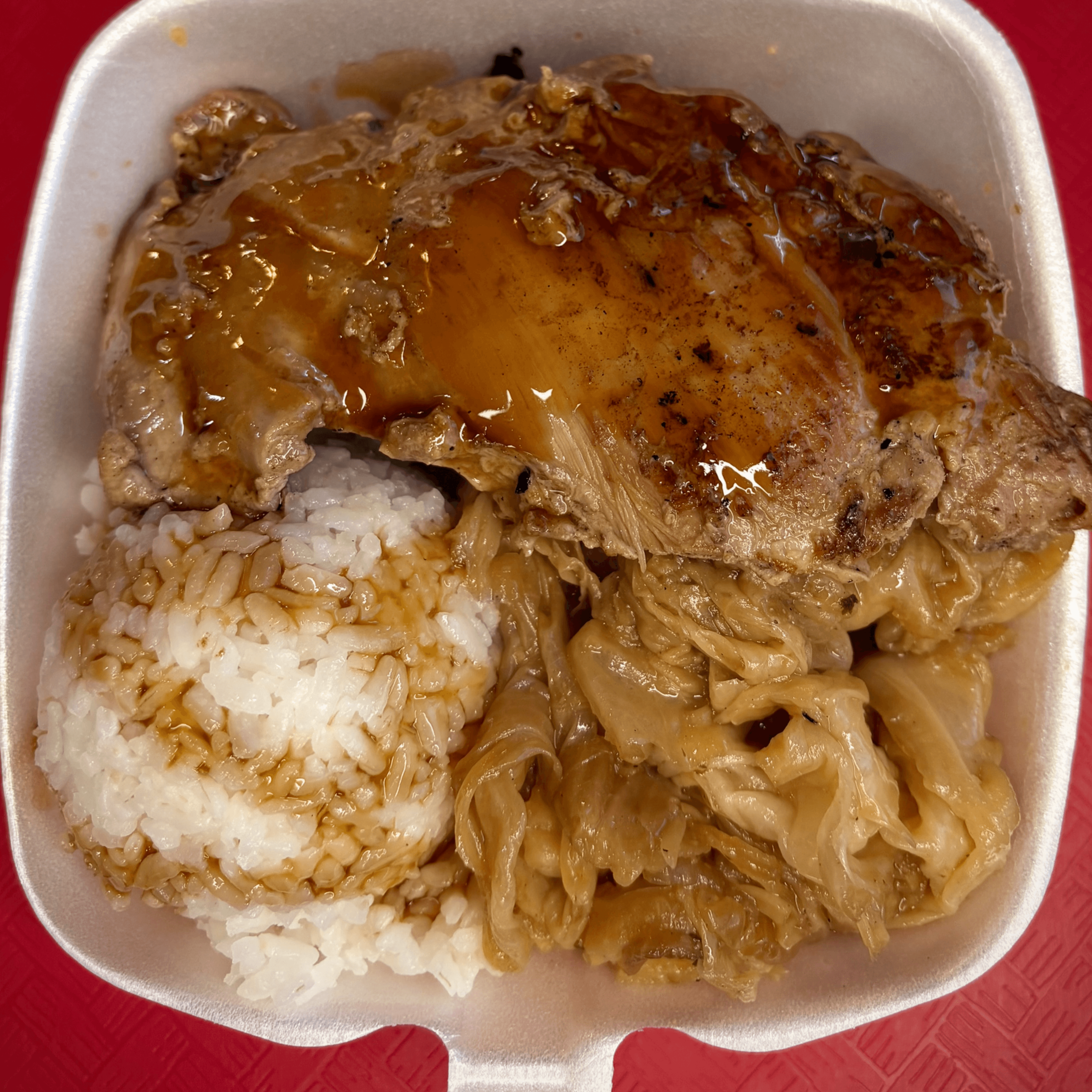 Mini Teriyaki Chicken.