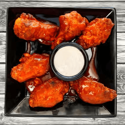 Traditional Bone-In Chicken Wings.