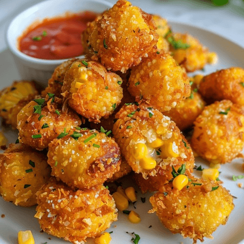 Deep Fried Corn on the Cob Bites