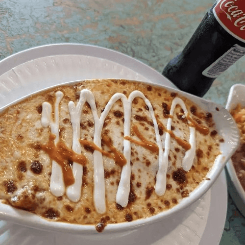 Enchiladas Suizas Chorizo