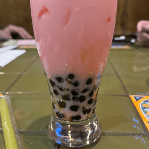 Strawberry Bubble Tea 