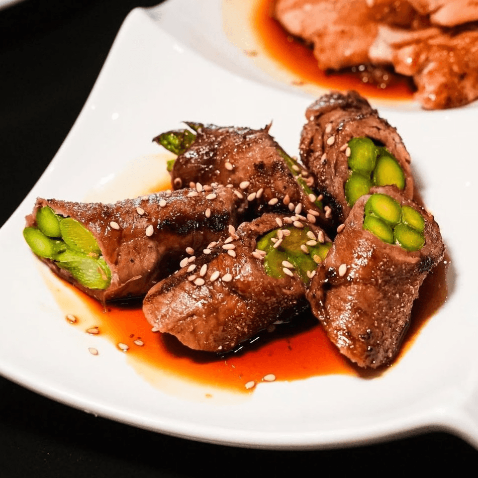 Sakura Beef Roll.