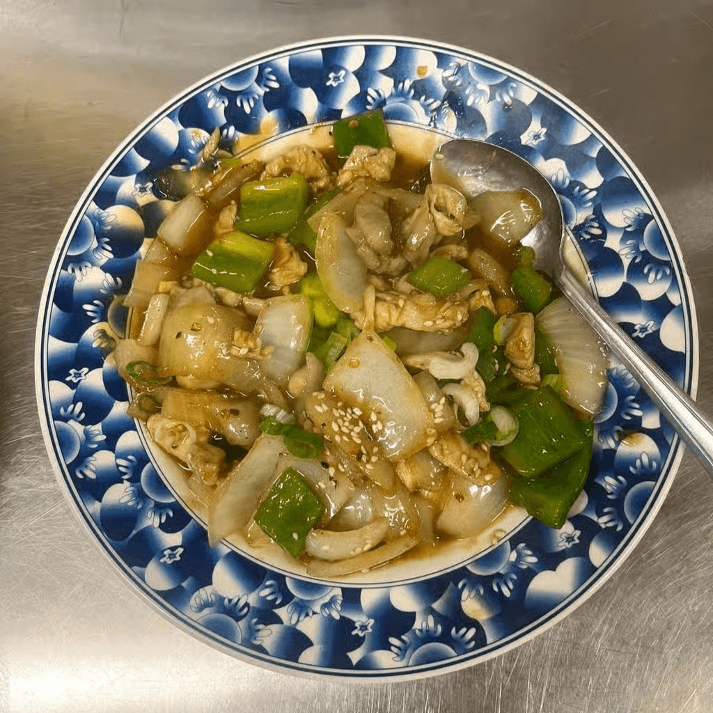 General Tso’s chicken special.