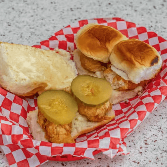 Chicken Sliders.