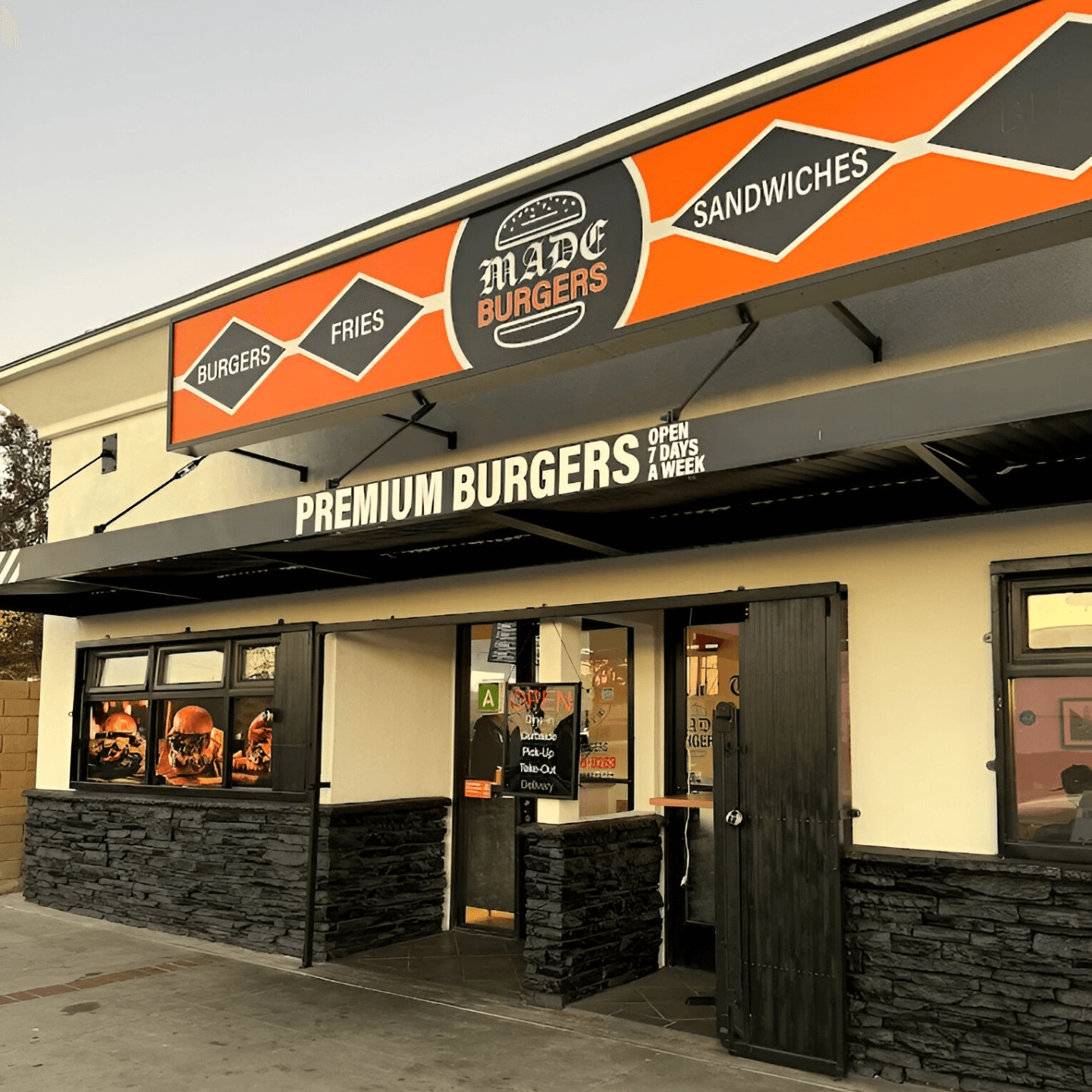 Welcome to Made Burgers - Lawndale