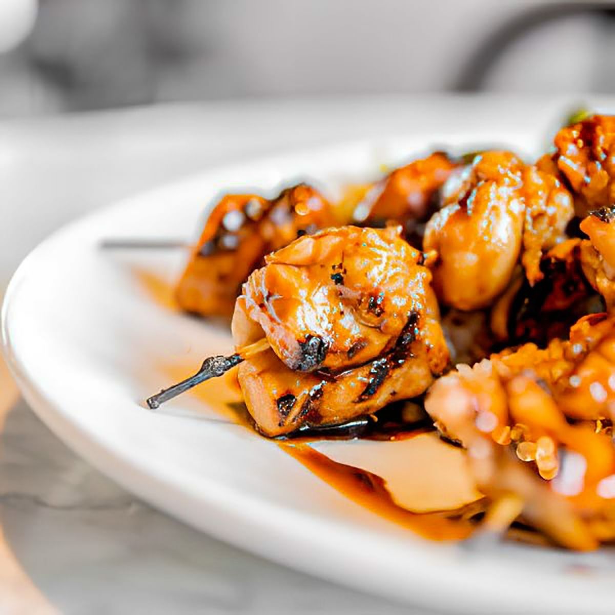 2. Chicken Yakitori Platter.