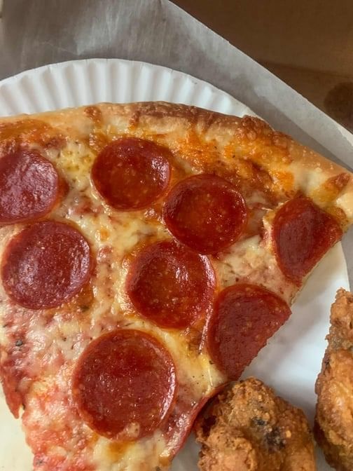 Slice Pepperoni Pizza.