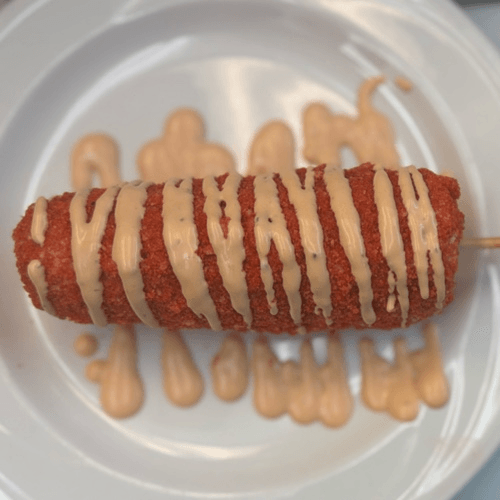 Elote Loco Flamin Hot Cheeto.