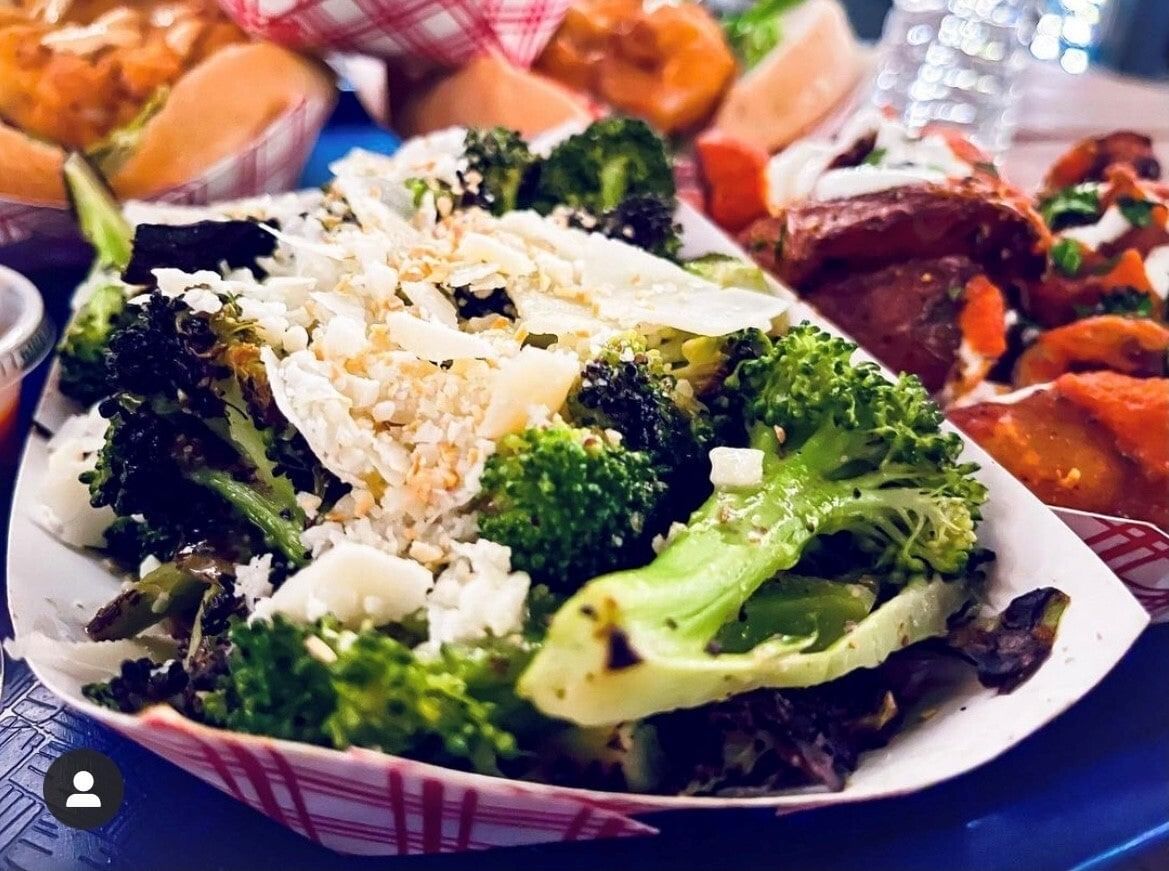 Roasted Broccoli.