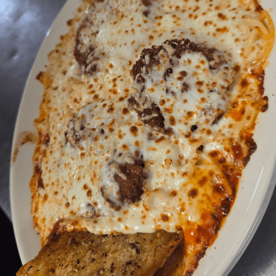 Eggplant Parmesan Pasta.