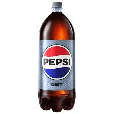 Diet Pepsi 2 liter.