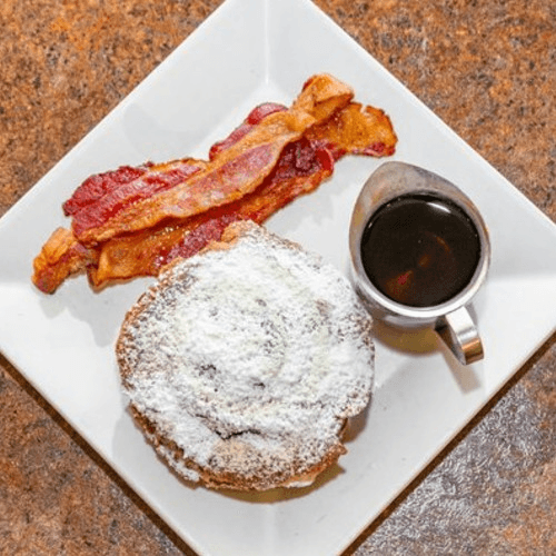Cinnamon Roll French Toast.