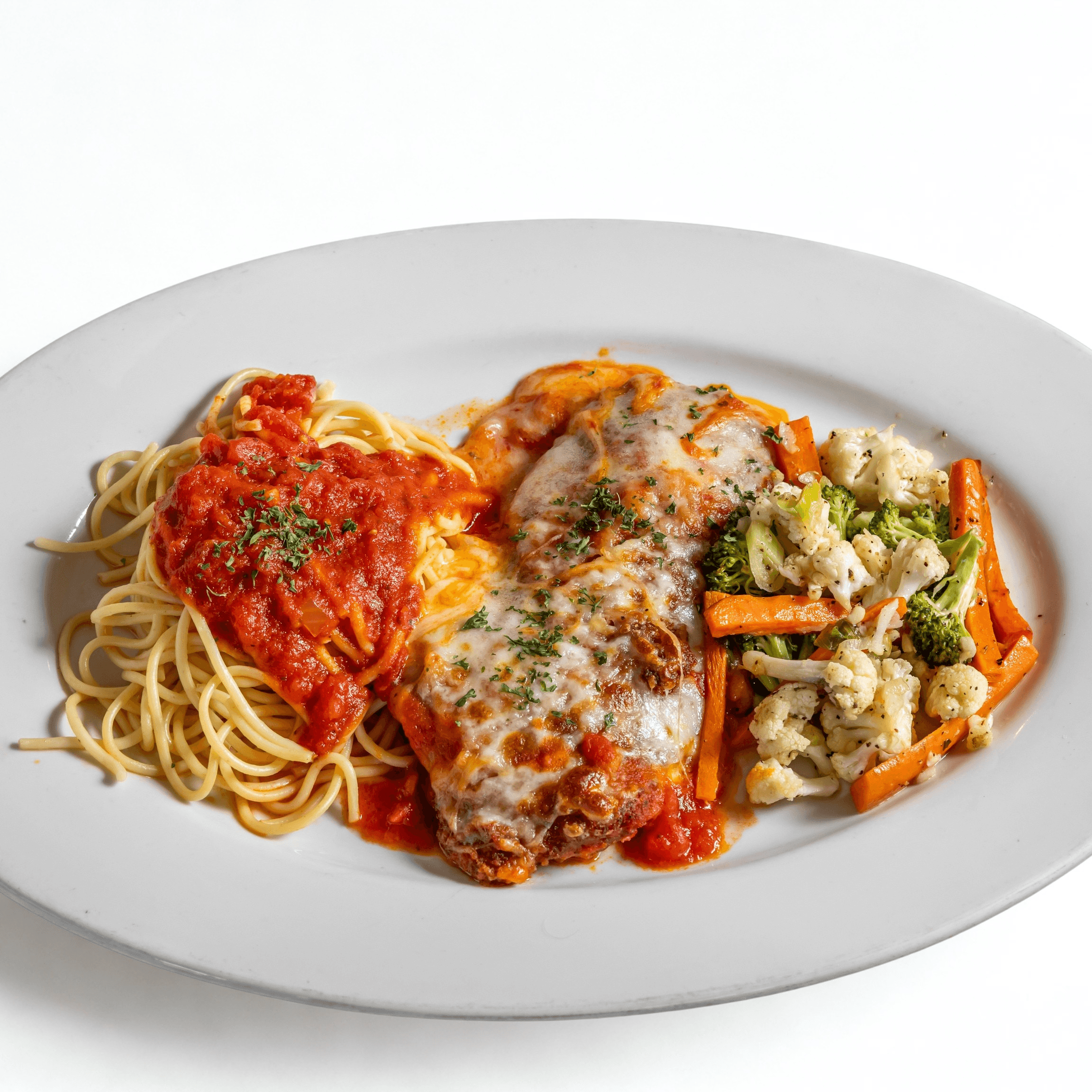 Chicken Parmigiana.