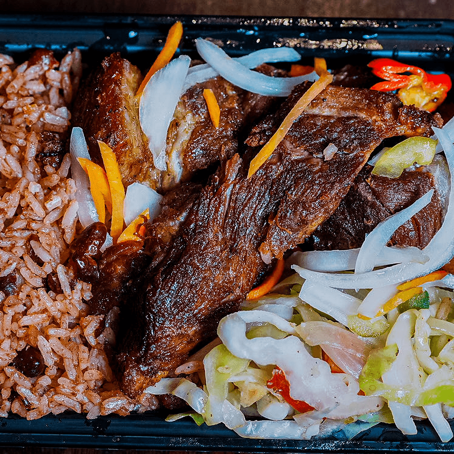 Lunch Special Griot.