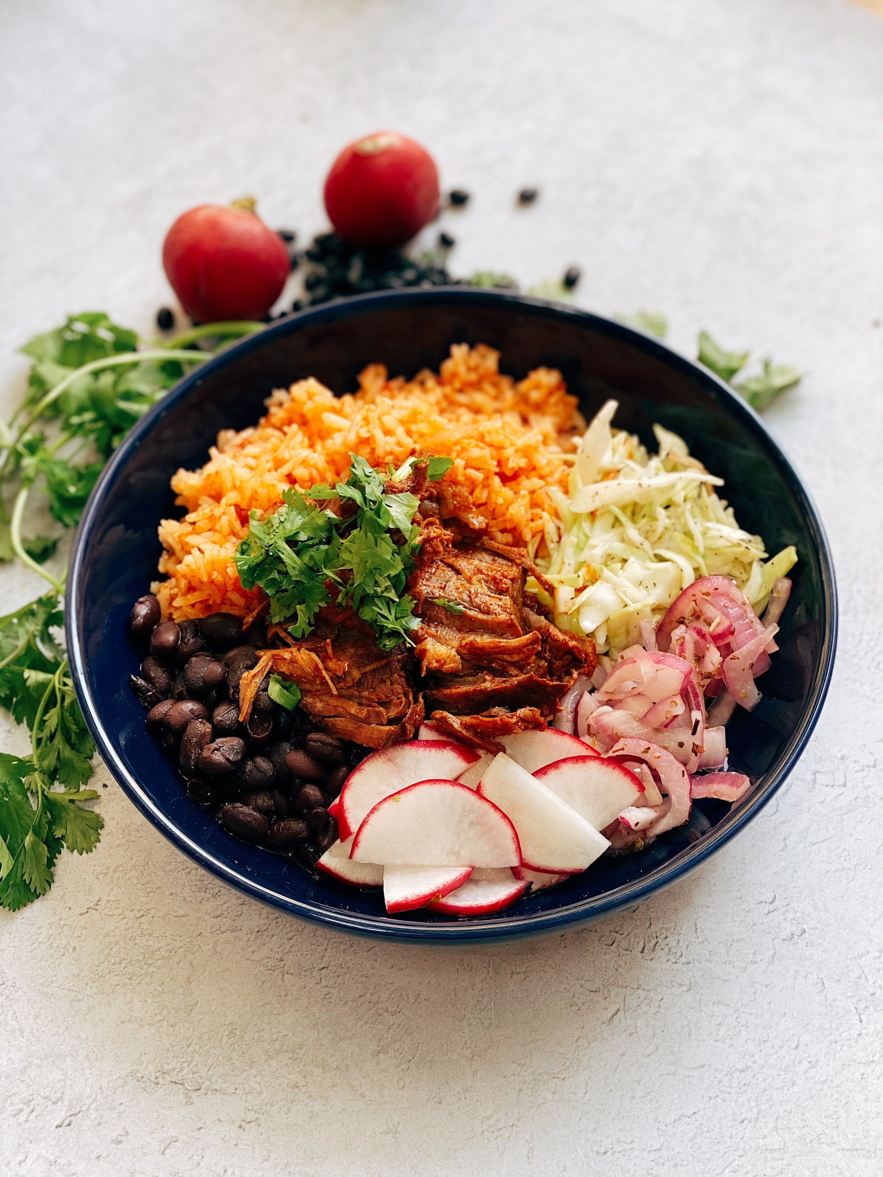 Barbacoa Beef Bowl.