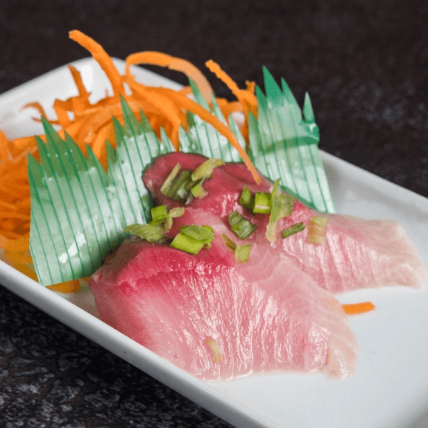 Hamachi Sashimi.