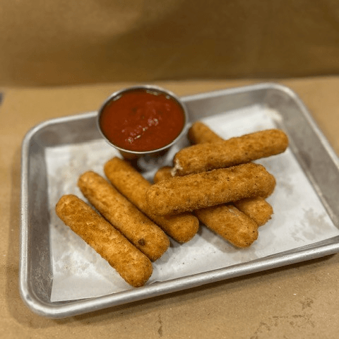 Garlic Parm Cheese Sticks.