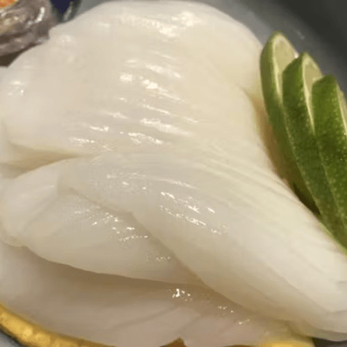 Squid Sashimi.