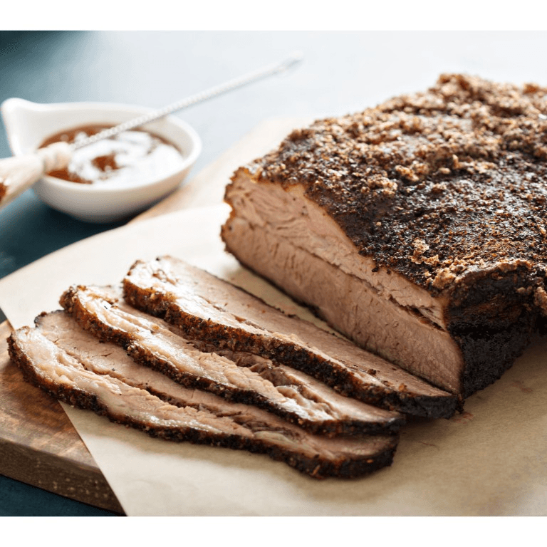 BBQ Sliced Brisket Platter.