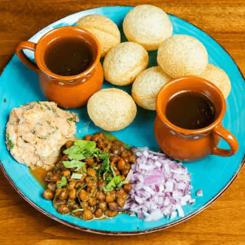 Aani's Pani Puri Plate.