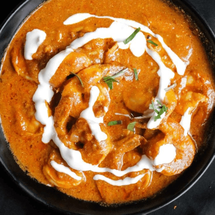 Shrimp Tikka Masala.