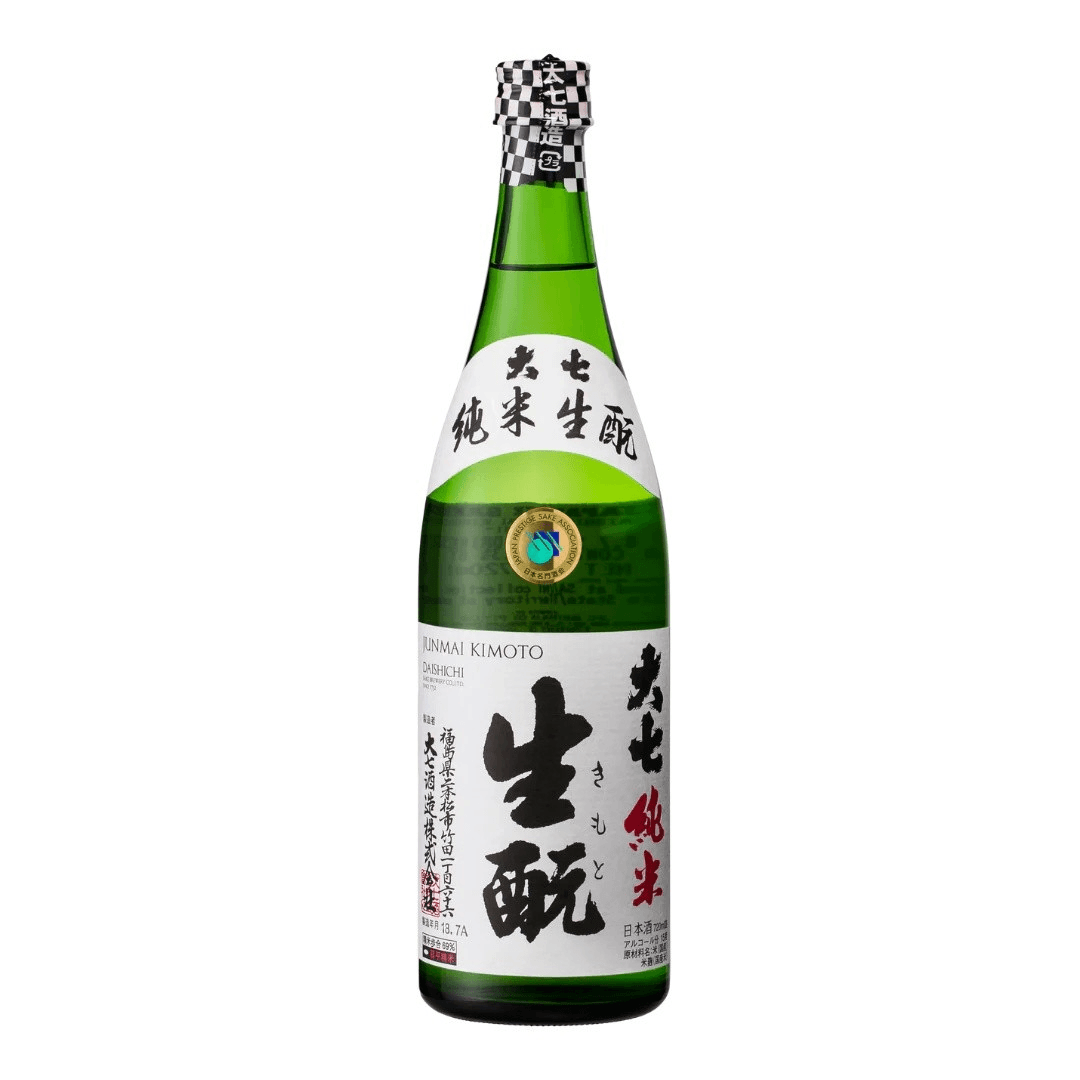 Daishichi Kimoto junmai full bottle.