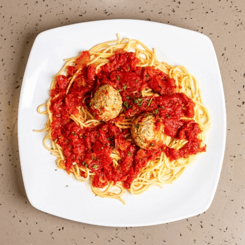 Pasta with Meatball.