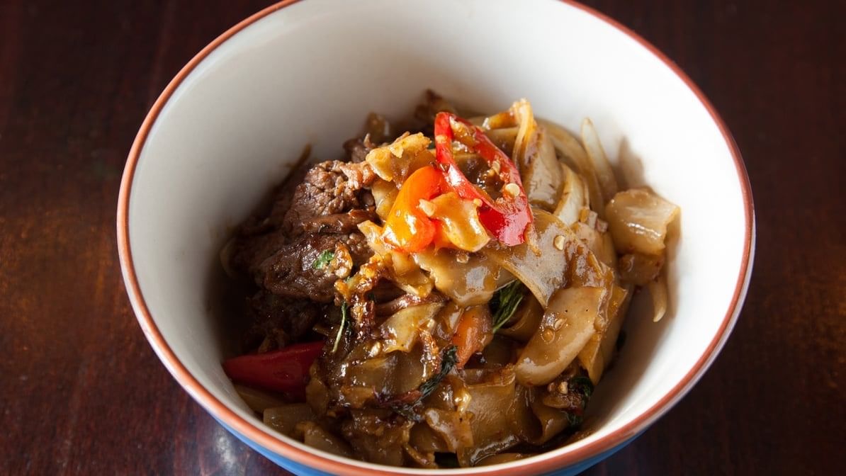 Pad Kee Mao - Drunken Noodle.