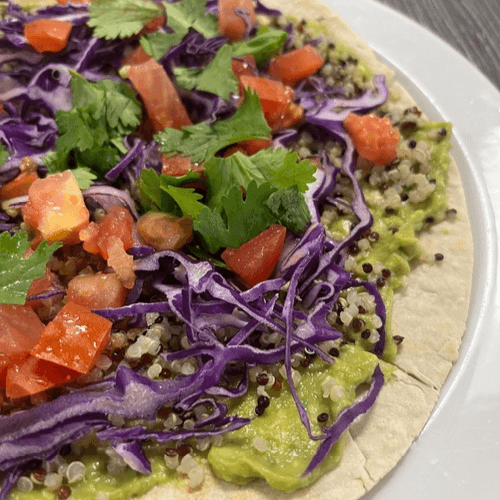 Gluten Free Avocado Pizza