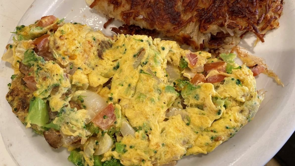 Veggie Omelette.