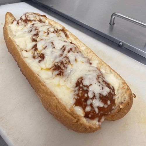 12" - Meatball Parmigiana Sandwich